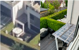 Faksimiler fra Oslo kommunes avgjørelse (2024). Bilder av takoverbygg.